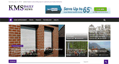 Desktop Screenshot of kmsdailynews.com