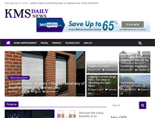 Tablet Screenshot of kmsdailynews.com
